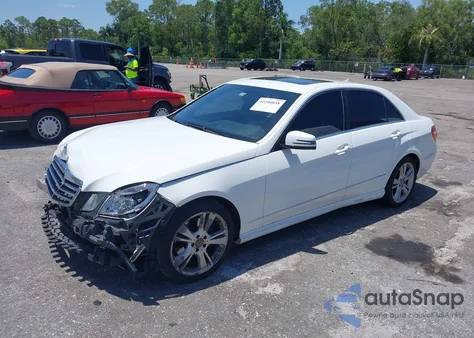 2013 Mercedes-Benz E 350 from USA, damaged, VIN WDDHF5KB7DA724349
